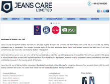 Tablet Screenshot of jeanscarebd.com